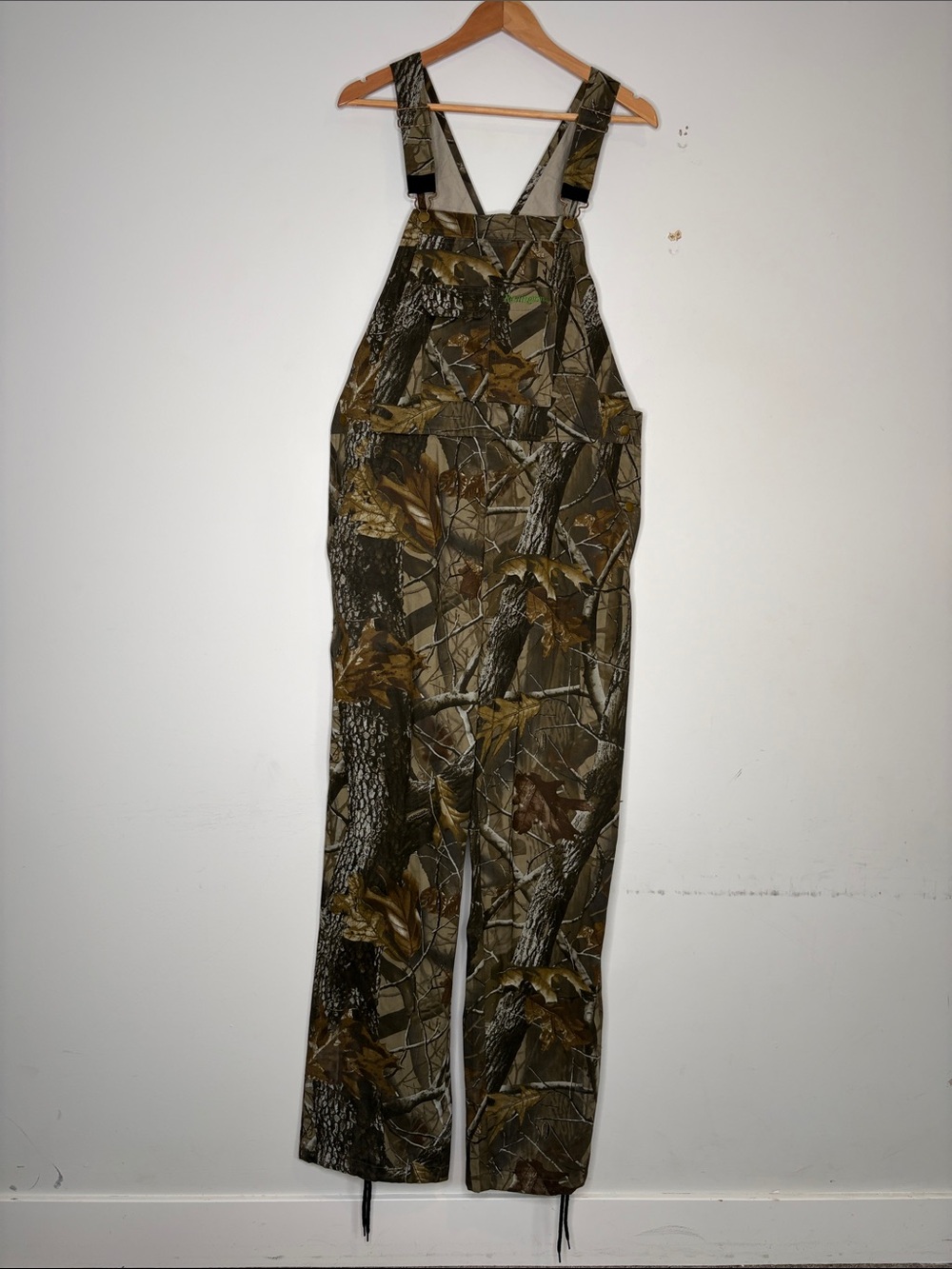 Remington Realtree Hardwoods Camouflage Overalls: Size 38/40